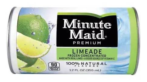 Minute Maid Limeade 12 oz
