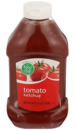 Food Club Tomato Ketchup 64 oz