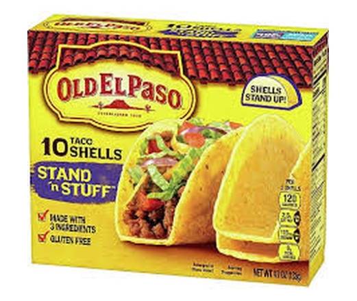 Old El Paso Stand & Stuff Taco Shells 10 ct