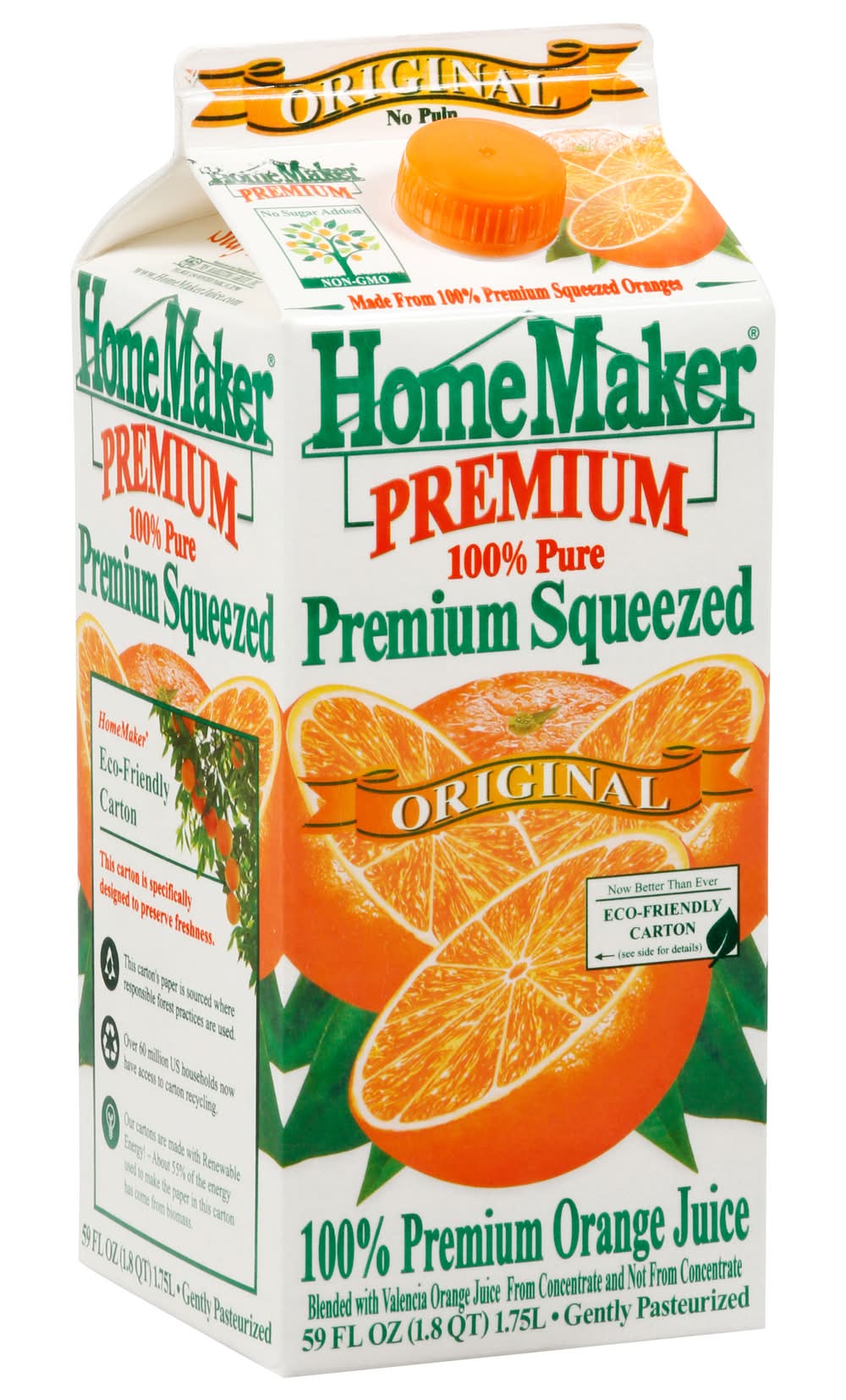 Home Maker Premium Orange Juice Original 59 oz