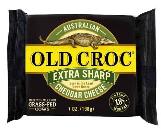 Old. Croc Extra Sharp Cheddar Cheese