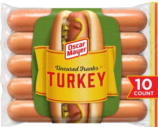 Oscar Mayer Turkey Uncured Franks 16 oz