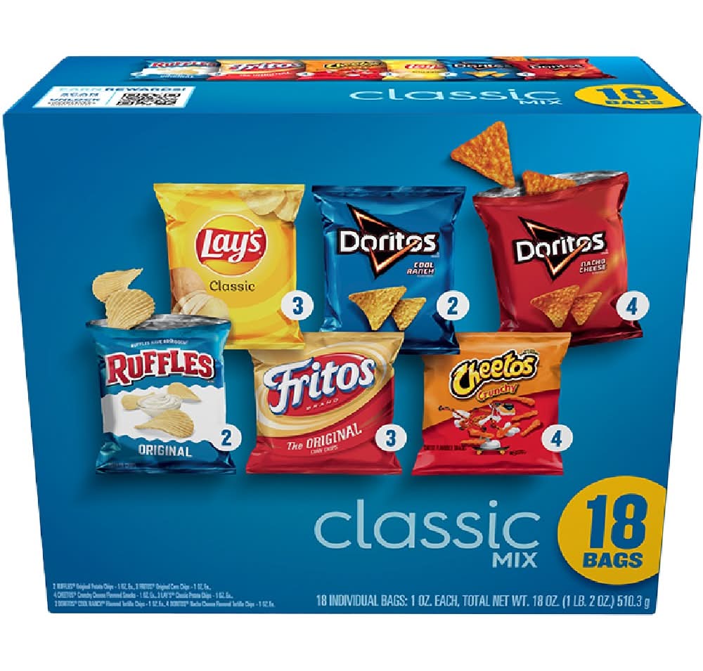 Frito Lay’s Classic Mix 18 ct