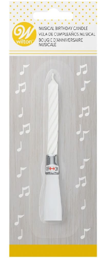 Wilton Musical Candle