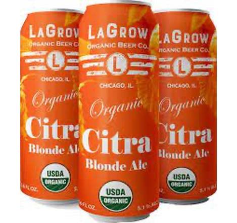 LaGrow Organic Citra Blonde Ale 4-16 oz