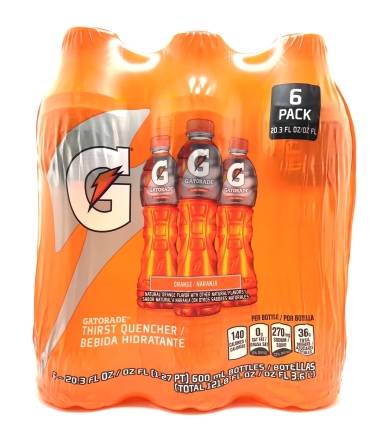 Gatorade 6-Pack 20.3 oz Orange