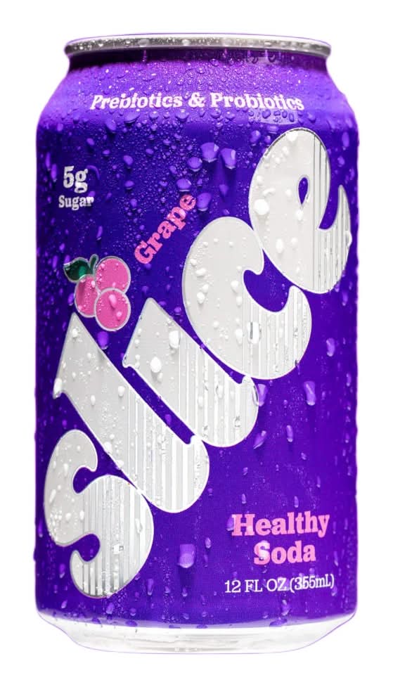 Slice Grape Healthy Soda 12 oz