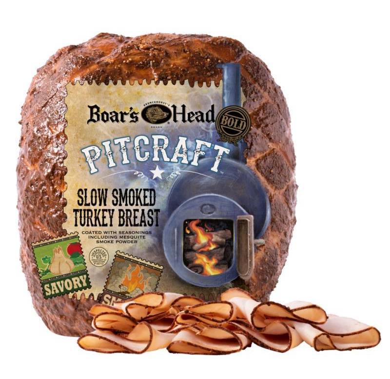 Boar's Head Pitcraft Slow-Smoked Turkey Breast STO 0.5 lb