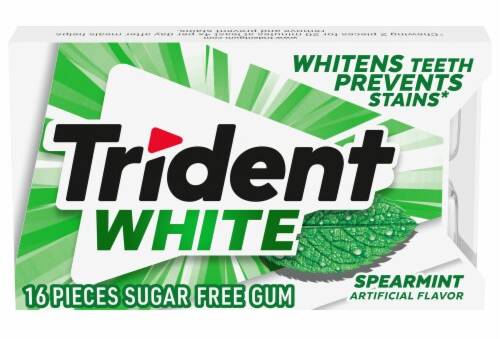 Trident White Spearmint 16 ct