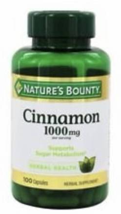 Nature’s Bounty Cinnamon 1000mg