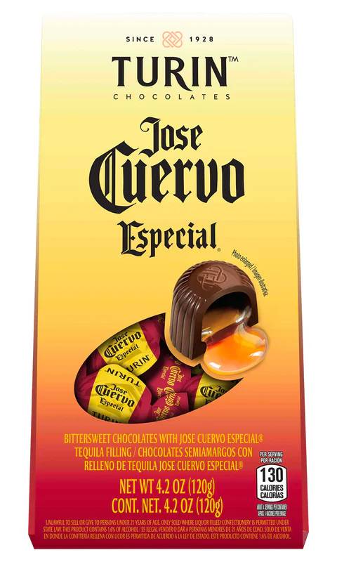 Turin Jose Cuervo Especial Chocolates 4.2 oz