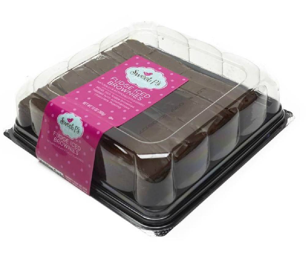 Sweet P's Fudge Iced Brownies 13 oz