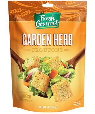 Fresh Gourmet Garden Herb Croutons 5 oz