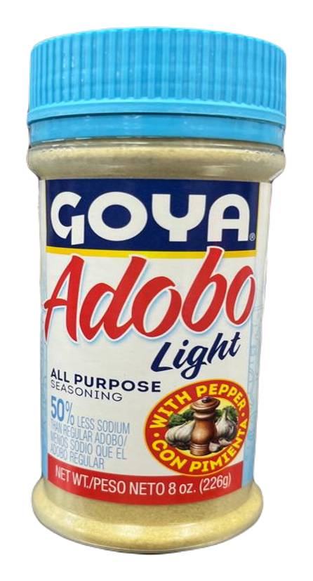 Goya Adobo Light All Purpose with Pepper 8 oz