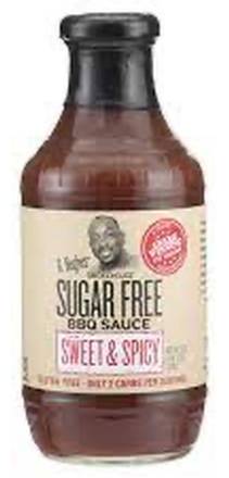 G. Hughes Sugar Free BBQ Sauce Sweet & Spicy 18 oz