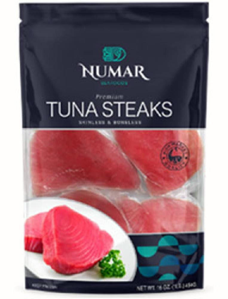Numar Tuna Steaks Portions 16 oz