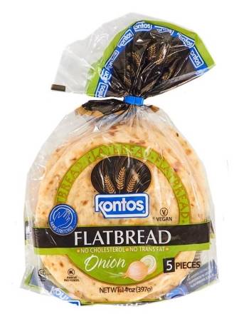 Kontos Onion Flatbread 5 oz
