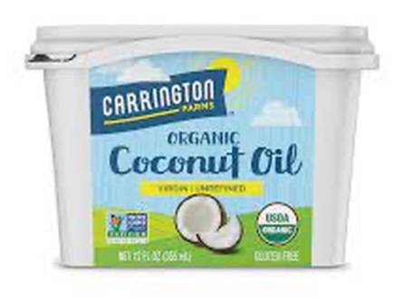 Carrington Farms Organic Coconut Oil 12 oz