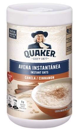 Quaker Avena Instantánea con Canela / Cinnamon Instant Oats 10.93 oz
