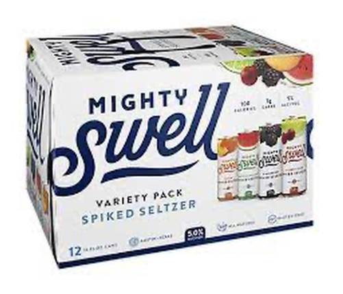 Mighty Swell Spiked Seltzer Variety Pack 12-12 oz