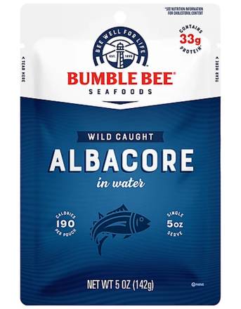 Bumble Bee Wild Caught Albacore in Water 5 oz
