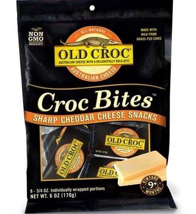 Old Croc Sharp Cheese Croc Bites