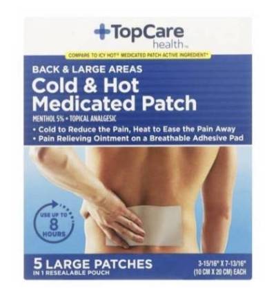 Top Care Hot & Cold Patches Large 