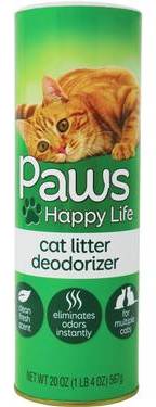 Paws Cat Litter Deodorizer 20 oz