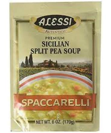 Alessi Sicilian Split Pea Soup 6 oz.