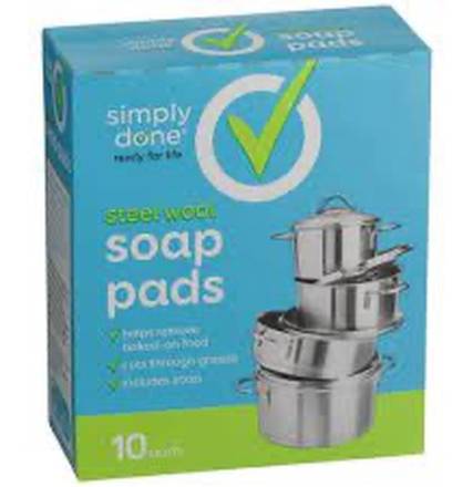 Simply Done Soap Pads 10 ct