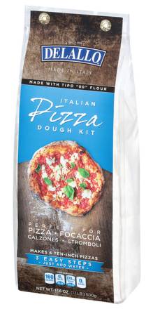 DeLallo Italian Pizza Dough Kit 17.6 oz
