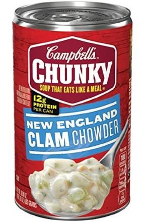 Campbell's Chunky New England Clam Chowder 19 oz