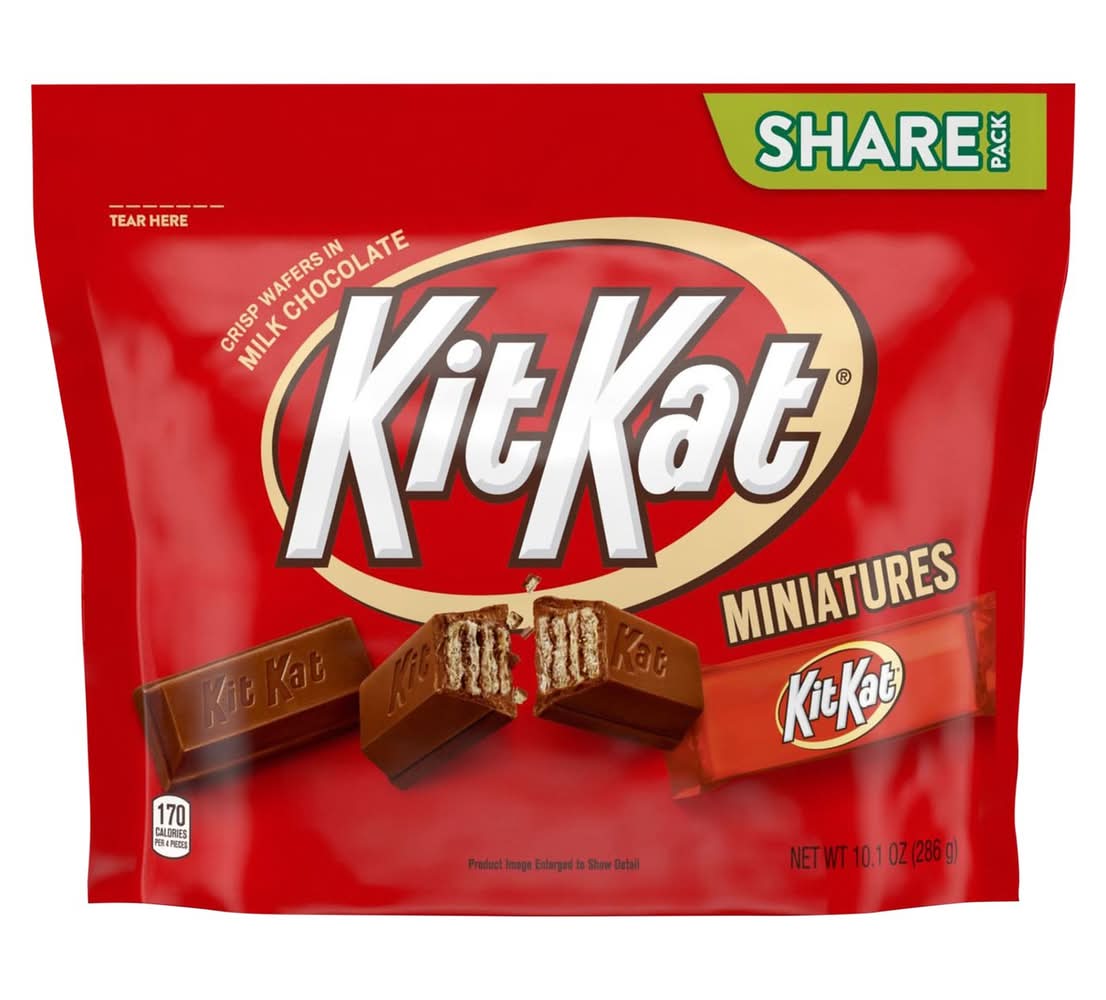 Kit Kat Miniatures Share Bag 10.1 oz