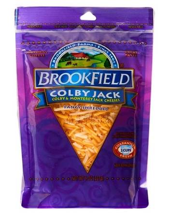 Brookfield Shredded Cheese Colby Jack 8 oz