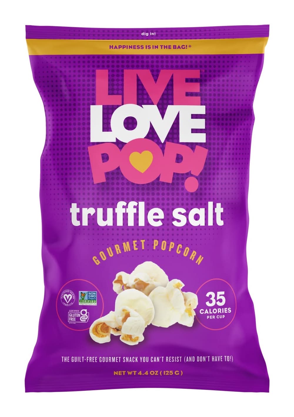 Live Love Pop! Truffle Salt Gourmet Popcorn 4.4 oz