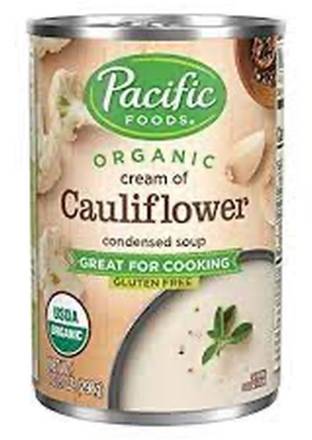 Pacific Food Organic Cream of Cauliflower 10.5 oz