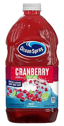 Ocean Spray Cranberry with Lime Juice Cocktail 64 oz