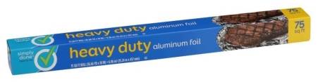 Simply Done Heavy Duty Aluminum Foil 75 ft