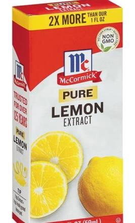 McCormick Pure Lemon Extract 2 oz