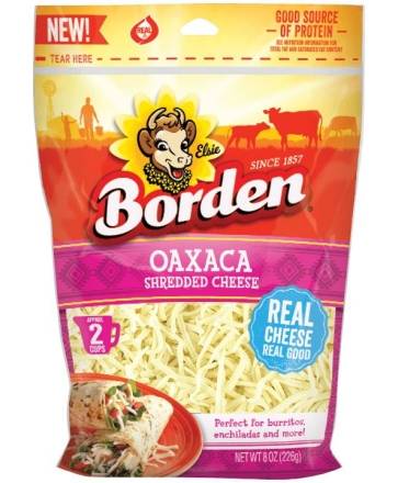 Borden Shredded Oaxaca 8 oz