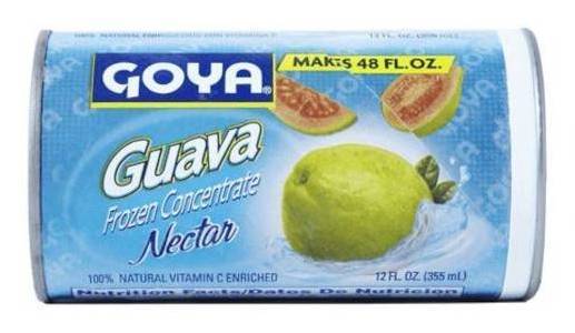 Goya Frozen Concentrate Guava Nectar  12 oz