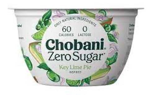 Chobani Zero Sugar Yogurt Key Lime Pie 5.3 oz