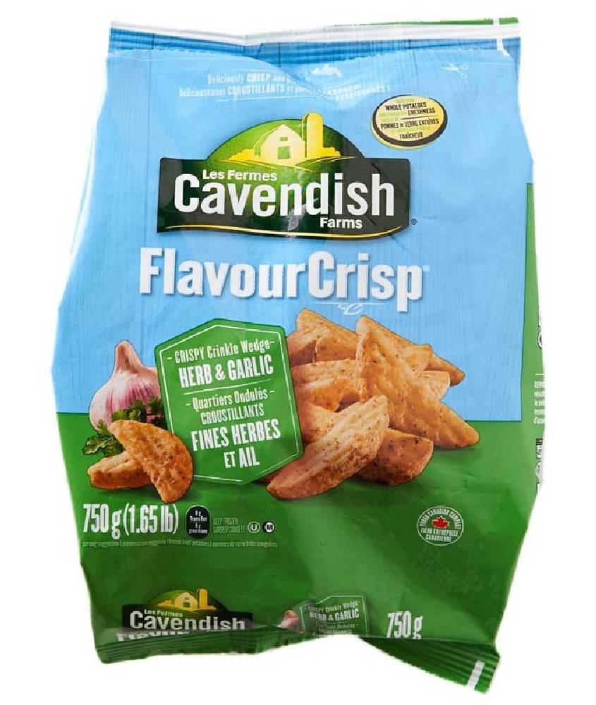 Cavendish Herb and Garlic Flavour Crisp 1.65 lb