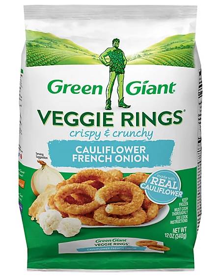 Green Giant Veggie Rings Cauliflower French Onion 12 oz
