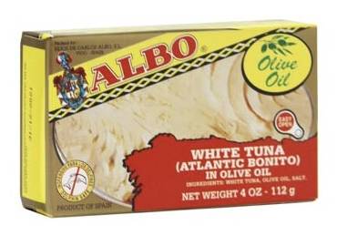 Albo Atún Blanco en Aceite de Oliva 4 oz