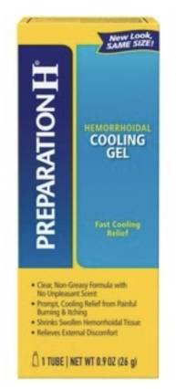 Preparation H Cooling Gel 0.9 oz