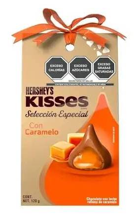 Hershey’s Kisses Seleccion Especial Chocolates Rellenos de Caramelo