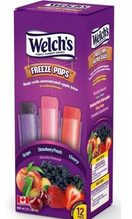 Welch’s Freeze Pops 12 ct