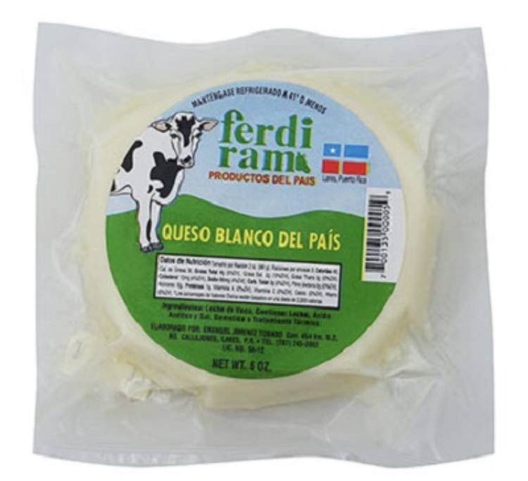 Ferdiram Queso Blanco del Pais 6 oz
