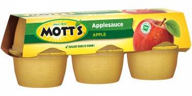 Mott’s Applesauce 6-4 oz
